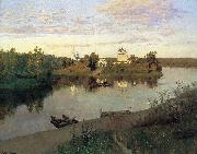 Isaac Levitan, Evening bells,